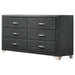 Melody 6-drawer Upholstered Dresser Grey - Imperial Furniture (Las Vegas, NV) - Multi Location
