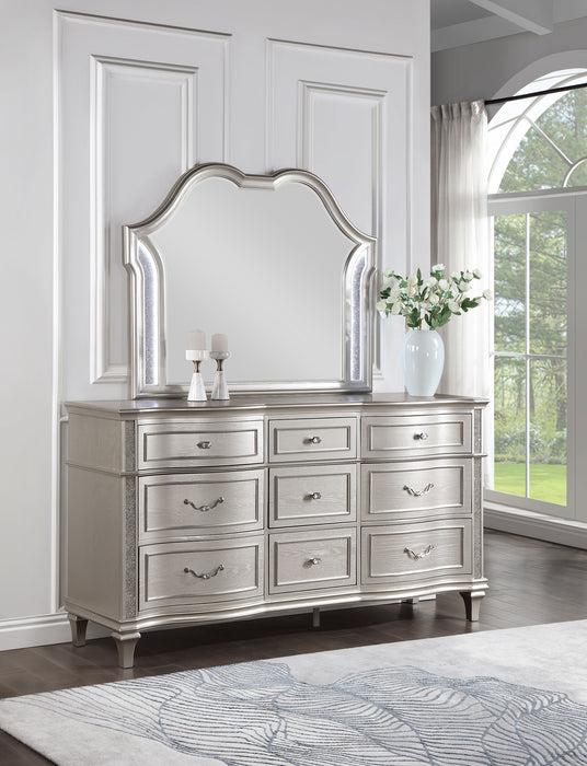 Evangeline Dresser With Mirror - Imperial Furniture (Las Vegas, NV) - Multi Location