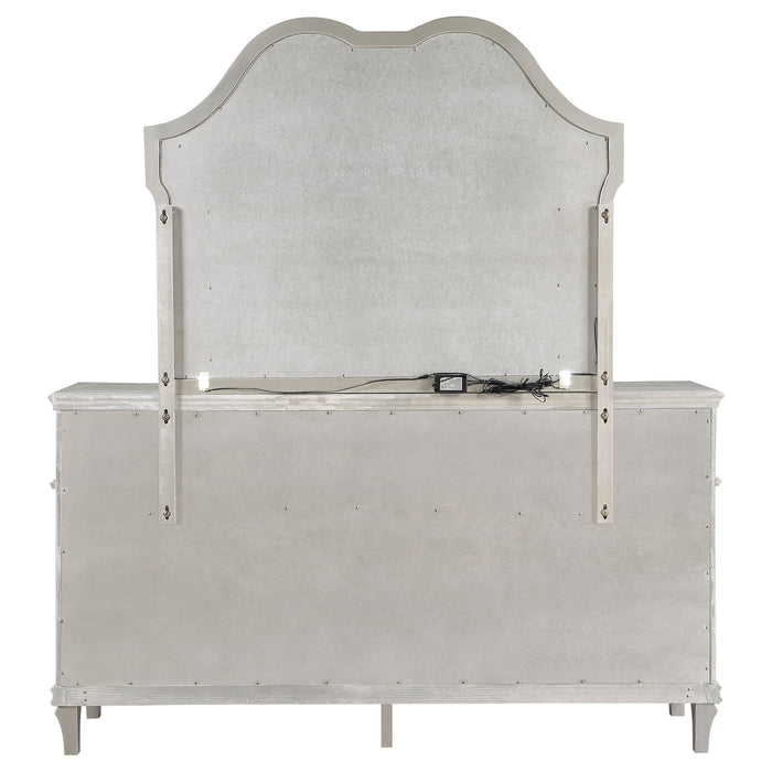 Evangeline Dresser With Mirror - Imperial Furniture (Las Vegas, NV) - Multi Location