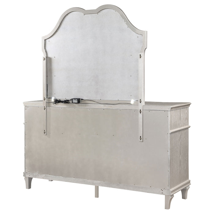 Evangeline Dresser With Mirror - Imperial Furniture (Las Vegas, NV) - Multi Location