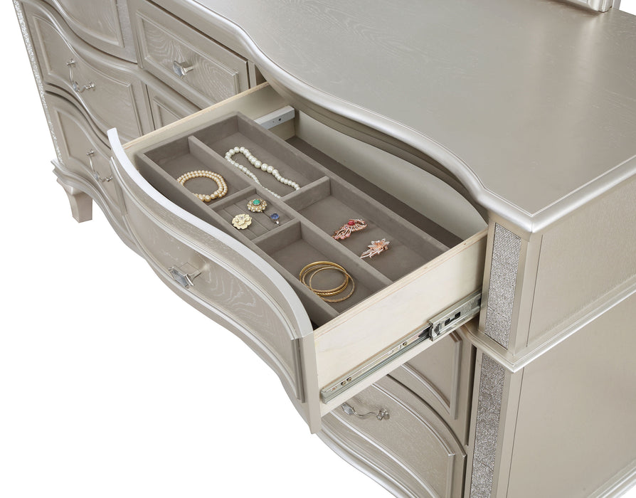 Evangeline Dresser With Mirror - Imperial Furniture (Las Vegas, NV) - Multi Location
