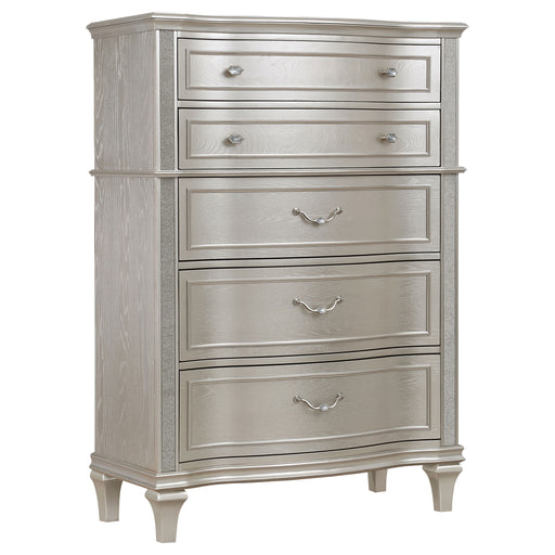 Evangeline 6-drawer Chest Silver Oak - Imperial Furniture (Las Vegas, NV) - Multi Location