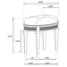 Evangeline Vanity Set - Imperial Furniture (Las Vegas, NV) - Multi Location