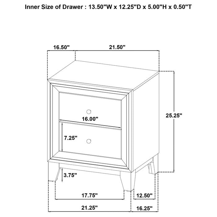 Welsley 4 Pc Bedroom Set - Imperial Furniture (Las Vegas, NV) - Multi Location