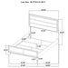 Welsley 4 Pc Bedroom Set - Imperial Furniture (Las Vegas, NV) - Multi Location