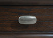 Andover 6-drawer Tempered Glass Door Chest Dark Oak - Imperial Furniture (Las Vegas, NV) - Multi Location