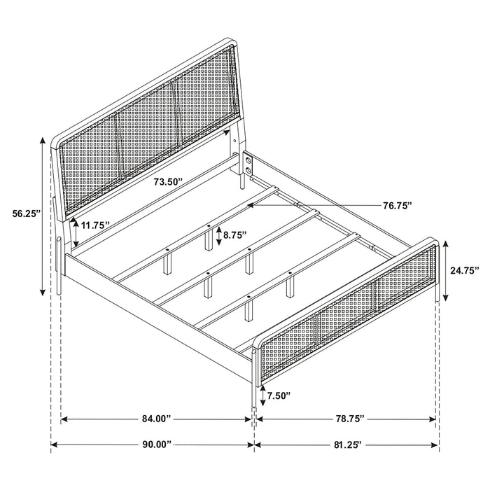 Arini Upholstered Panel Bed - Imperial Furniture (Las Vegas, NV) - Multi Location