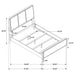 Arini Bedroom Set Beige - Imperial Furniture (Las Vegas, NV) - Multi Location