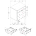 Arini Nightstands - Imperial Furniture (Las Vegas, NV) - Multi Location