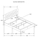 Kendall 4 & 5 Piece Bedroom Sets - Imperial Furniture (Las Vegas, NV) - Multi Location