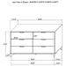 Kendall 4 & 5 Piece Bedroom Sets - Imperial Furniture (Las Vegas, NV) - Multi Location