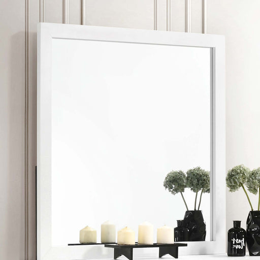 Kendall Square Dresser Mirror White - Imperial Furniture (Las Vegas, NV) - Multi Location