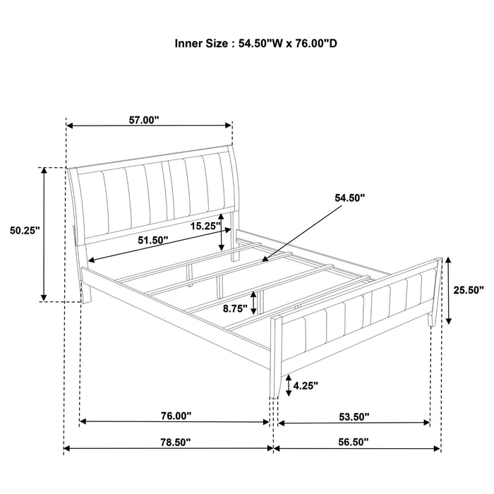Wilkes 4 & 5 Piece E.King, Queen, Twin, & Full Bedroom Set - Imperial Furniture (Las Vegas, NV) - Multi Location
