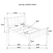 Wilkes 4 & 5 Piece E.King, Queen, Twin, & Full Bedroom Set - Imperial Furniture (Las Vegas, NV) - Multi Location