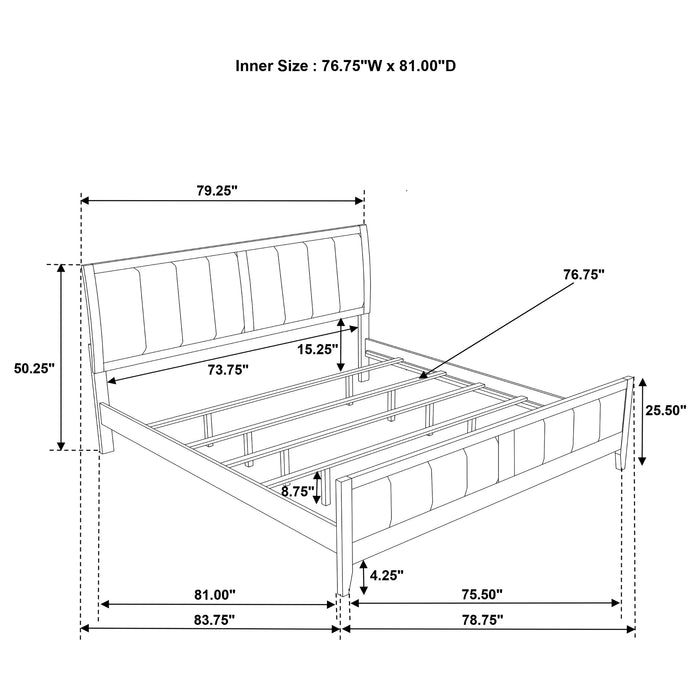 Wilkes 4 & 5 Piece E.King, Queen, Twin, & Full Bedroom Set - Imperial Furniture (Las Vegas, NV) - Multi Location