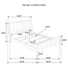 Wilkes 4 & 5 Piece E.King, Queen, Twin, & Full Bedroom Set - Imperial Furniture (Las Vegas, NV) - Multi Location