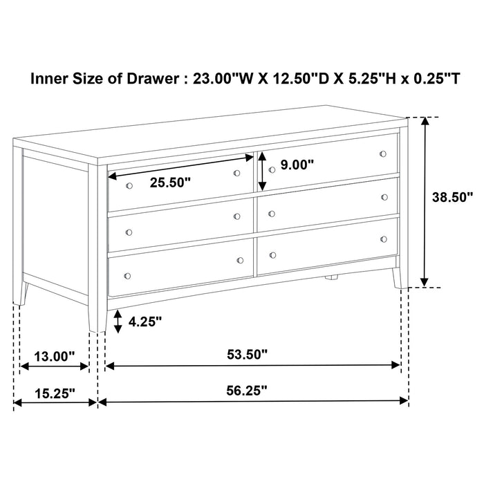 Wilkes 4 & 5 Piece E.King, Queen, Twin, & Full Bedroom Set - Imperial Furniture (Las Vegas, NV) - Multi Location