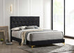 Kendall Panel Bed Black - Imperial Furniture (Las Vegas, NV) - Multi Location
