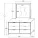 Kendall Dresser With Mirror - Imperial Furniture (Las Vegas, NV) - Multi Location