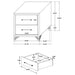 Lucia 4 & 5 Piece Bedroom Set King & Queen Beige & Grey - Imperial Furniture (Las Vegas, NV) - Multi Location