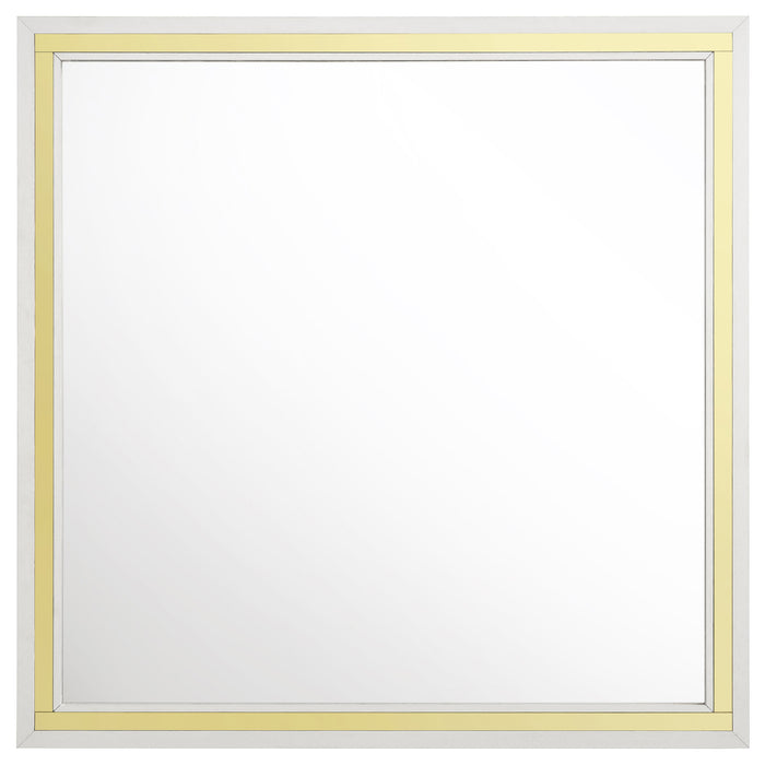 Lucia 4 & 5 Piece Bedroom Set King & Queen Beige & Grey - Imperial Furniture (Las Vegas, NV) - Multi Location