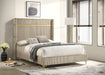 Lucia Eastern King & Queen Bed Beige & Grey - Imperial Furniture (Las Vegas, NV) - Multi Location