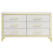 Lucia 4 & 5 Piece Bedroom Set King & Queen Beige & Grey - Imperial Furniture (Las Vegas, NV) - Multi Location