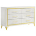 Lucia 4 & 5 Piece Bedroom Set King & Queen Beige & Grey - Imperial Furniture (Las Vegas, NV) - Multi Location