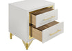 Lucia 4 & 5 Piece Bedroom Set King & Queen Beige & Grey - Imperial Furniture (Las Vegas, NV) - Multi Location