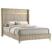 Lucia Eastern King & Queen Bed Beige & Grey - Imperial Furniture (Las Vegas, NV) - Multi Location