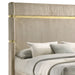 Lucia Eastern King & Queen Bed Beige & Grey - Imperial Furniture (Las Vegas, NV) - Multi Location