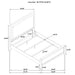 Marielle 4 Pc Bedroom Set - Imperial Furniture (Las Vegas, NV) - Multi Location