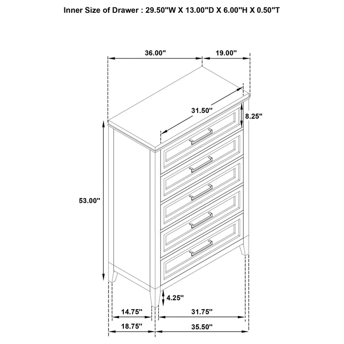 Marielle Chest - Imperial Furniture (Las Vegas, NV) - Multi Location