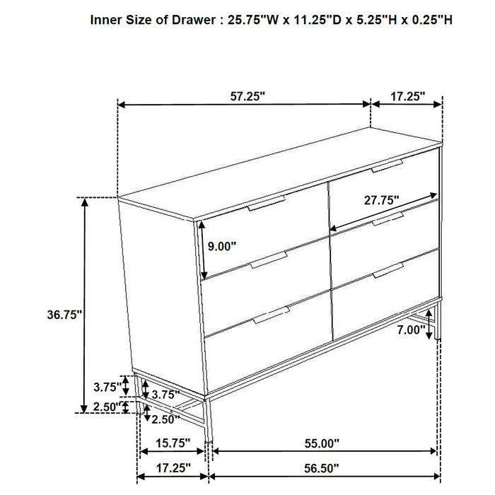 Sonora 4 & 5 Piece Bedroom Set - Imperial Furniture (Las Vegas, NV) - Multi Location