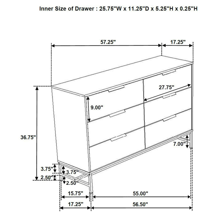 Sonora 4 & 5 Piece Bedroom Set - Imperial Furniture (Las Vegas, NV) - Multi Location