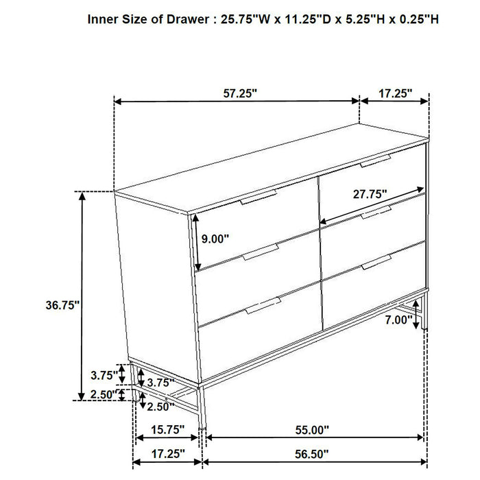 Sonora 4 & 5 Piece Bedroom Set - Imperial Furniture (Las Vegas, NV) - Multi Location