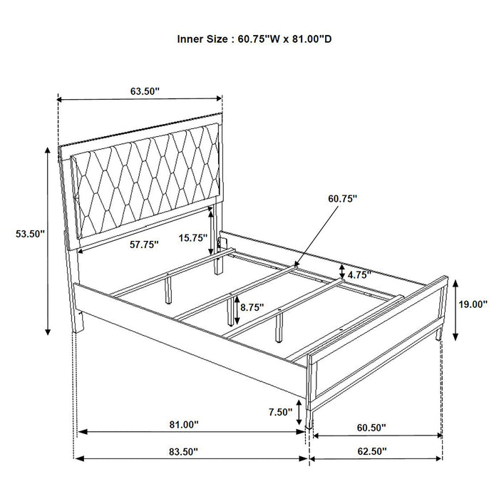Sonora 4 & 5 Piece Bedroom Set - Imperial Furniture (Las Vegas, NV) - Multi Location
