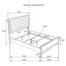 Sonora 4 & 5 Piece Bedroom Set - Imperial Furniture (Las Vegas, NV) - Multi Location