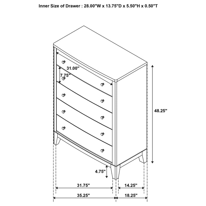 Granada Chest - Imperial Furniture (Las Vegas, NV) - Multi Location