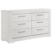 Ives 4 & 5 Piece Bedroom Set E.king & Queen White & Grey - Imperial Furniture (Las Vegas, NV) - Multi Location