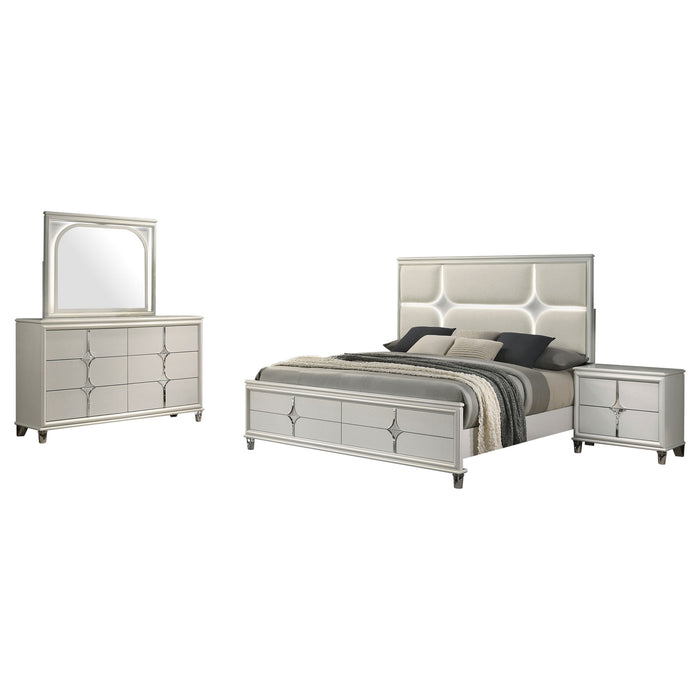 Olivia 4 & 5 Piece Bedroom Set E.King, Queen, & Cal.King - Imperial Furniture (Las Vegas, NV) - Multi Location