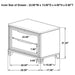 Marmore 4 & 5 Pc E.king, Cal.king, & Queen Bedroom Set - Imperial Furniture (Las Vegas, NV) - Multi Location