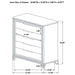 Marmore 4 & 5 Pc E.king, Cal.king, & Queen Bedroom Set - Imperial Furniture (Las Vegas, NV) - Multi Location