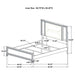 Marmore 4 & 5 Pc E.king, Cal.king, & Queen Bedroom Set - Imperial Furniture (Las Vegas, NV) - Multi Location