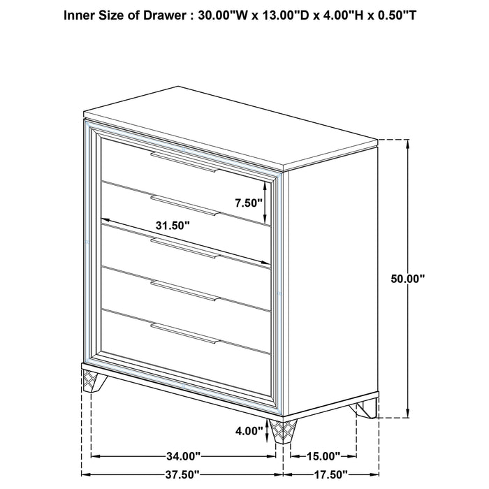 Marmore Chest - Imperial Furniture (Las Vegas, NV) - Multi Location