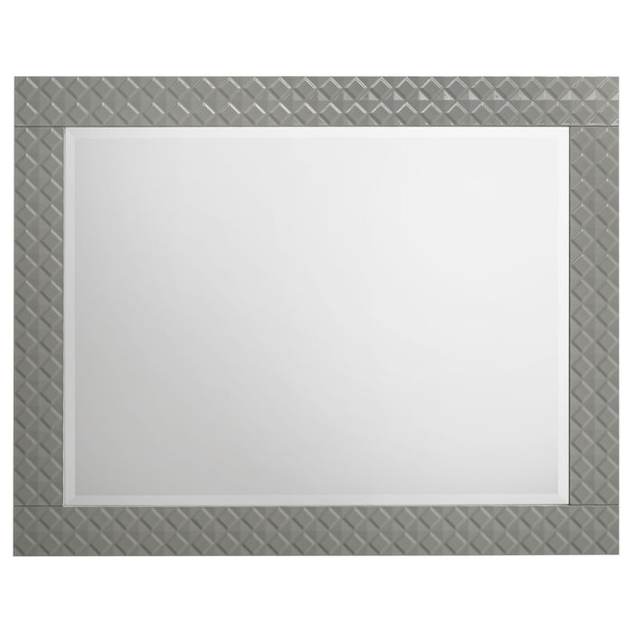 Ives 4 & 5 Piece Bedroom Set E.king & Queen White & Grey - Imperial Furniture (Las Vegas, NV) - Multi Location
