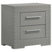 Ives 4 & 5 Piece Bedroom Set E.king & Queen White & Grey - Imperial Furniture (Las Vegas, NV) - Multi Location