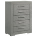 Ives 4 & 5 Piece Bedroom Set E.king & Queen White & Grey - Imperial Furniture (Las Vegas, NV) - Multi Location