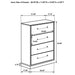 Fenwick 4 & 5 Piece Bedroom Set - Imperial Furniture (Las Vegas, NV) - Multi Location