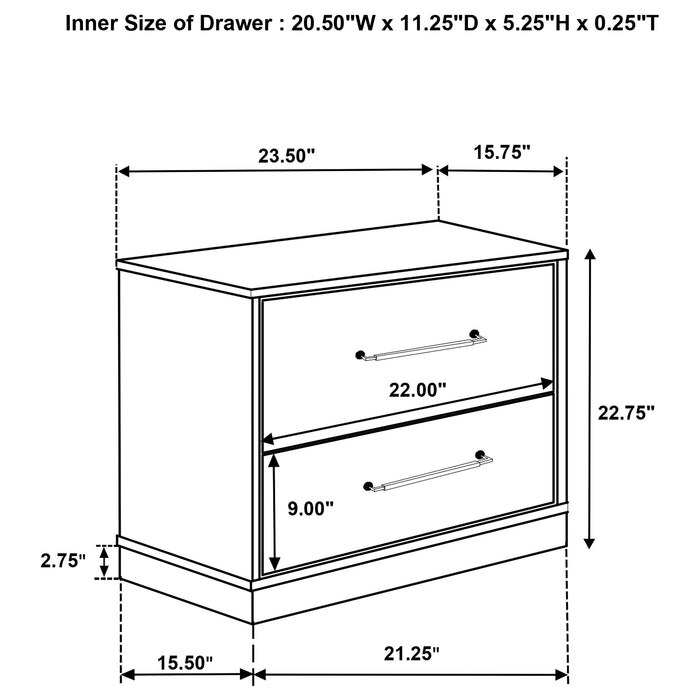 Fenwick Nightstand - Imperial Furniture (Las Vegas, NV) - Multi Location